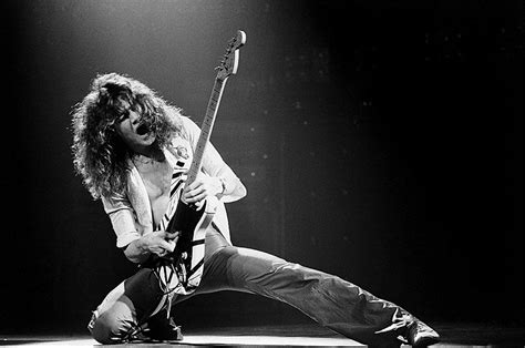 Eddie Van Halen Mid Solo At The Rainbow Theatre In London