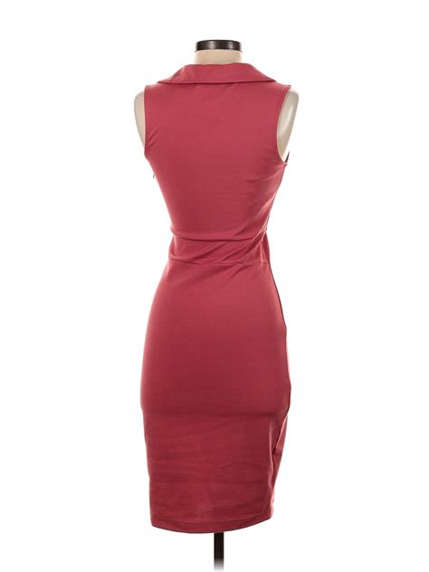 Nwt Kardashian Kollection Women Red Cocktail Dress Xs Ebay