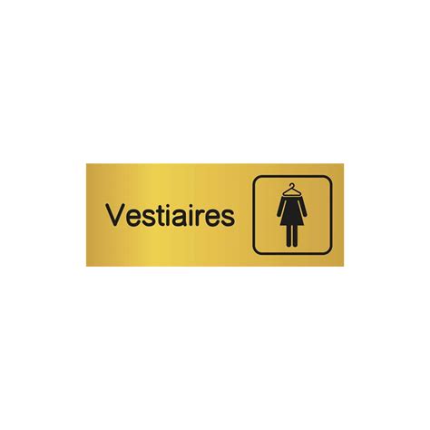 Etiquette Grav E Vestiaires Femmes Direct Signal Tique