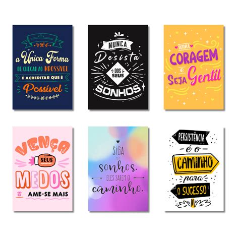 Quadros Placas Decorativas Frases Motivacionais Shopee Brasil