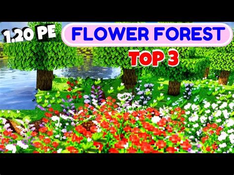 Minecraft Pe Big Flower Forest Seed | Best Flower Site