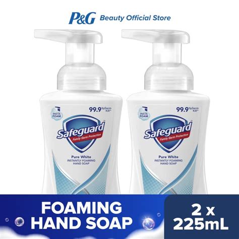 Safeguard Pure White Foaming Hand Soap Bottle 225ml Duo Lazada Ph