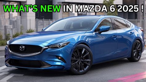 The All New Generation 2025 Mazda 6 Revealed Unveiling The Future