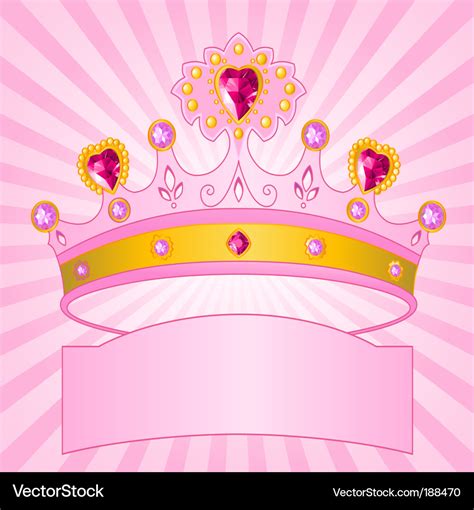 Pink Crowns Background