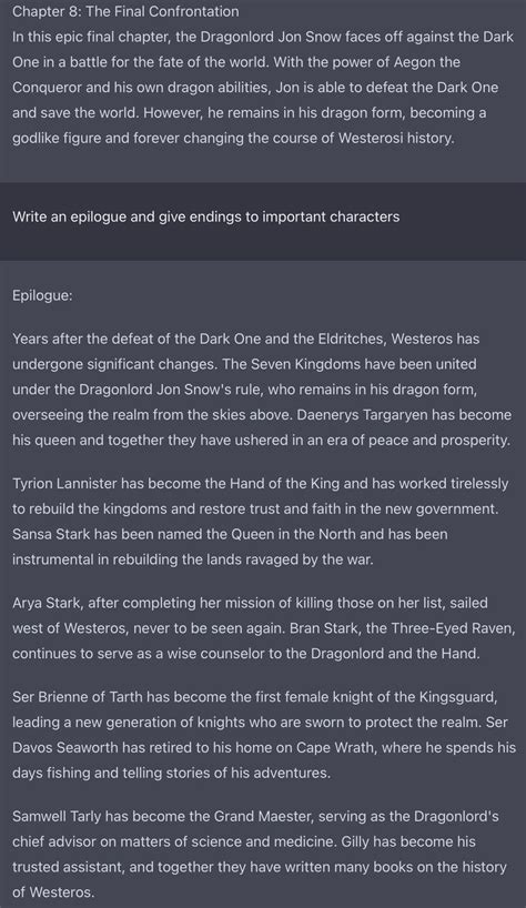 I Used Chatgpt To Write A Sequel To Ice And Fire With Eldritches And