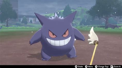 When you play with Gengar in Pokémon Sword Shield YouTube