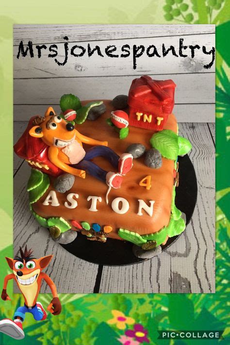 Crash Bandicoot Cake Fiesta