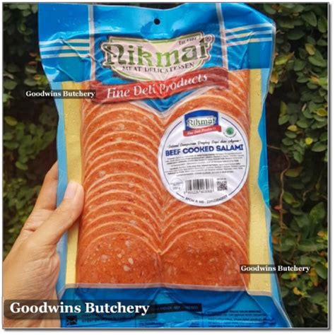 Nikmat Sliced BEEF SALAMI Soejasch Bali HALAL 250g