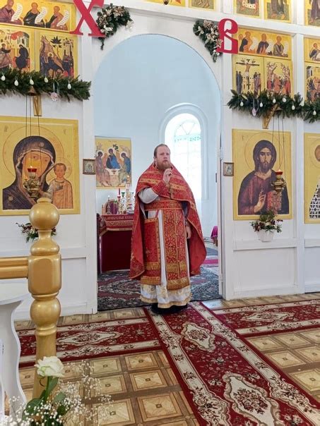 Воскресный день в храме Неделя Жен Мироносиц Храм Святителя Николая Б