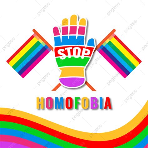 Stop Homophobia Vector Design Images Stop Homophobia Illustration Design Colorful Support