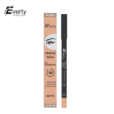 Everly Beauties Matte Ink Definer Gel Eyeliner Pen Islamic Shop