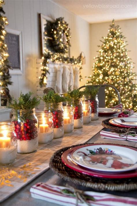 How To Decorate Your Kitchen Table For Christmas Things In The Kitchen