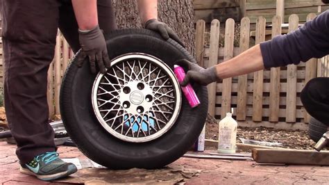 Tire Bead Seating Using Propane Youtube