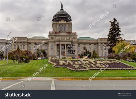 Montana State Capitol Building In Helena Mt Stock Photo