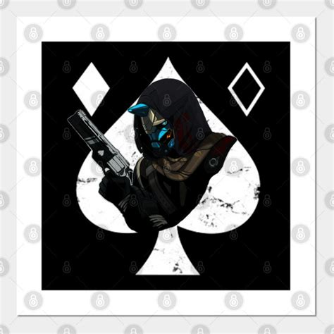 Ace Of Spades Destiny Bungie Cayde 6 - Ace Of Spades - Posters and Art ...