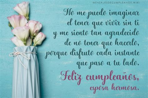 Frases De Cumpleaños Para Una Esposa 100 Mensajes2021