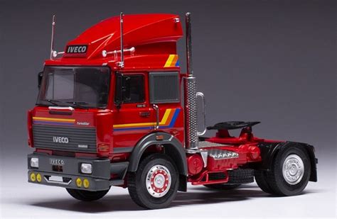 IXO MODELS TR162 Iveco Turbostar Special 1984 Red 1 43