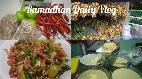 Ramadhan Vlog H Menjelang Lebaran Aktivitas Sore Hari Masak Dan