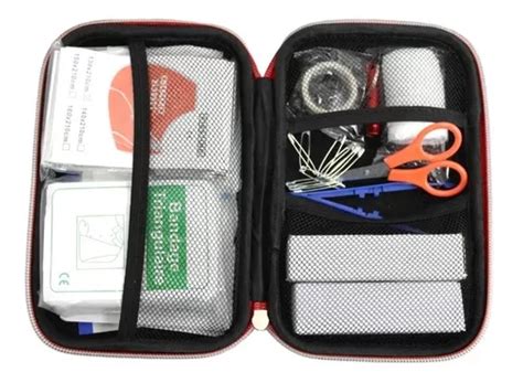 X Kit Primeros Auxilios Botiquin Emergencia Supervivencia En