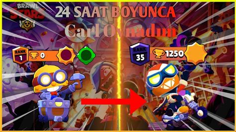 Carl la birlikte 24 saat boyunca Brawl Stars ta Kupa Kastım Brawl