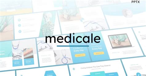 Medicale Modèle médical Powerpoint TemplateMonster