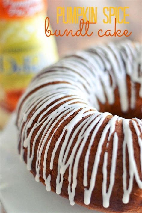 Pumpkin Spice Bundt Cake Recipe Spice Cake Mix Spice Cake Mix