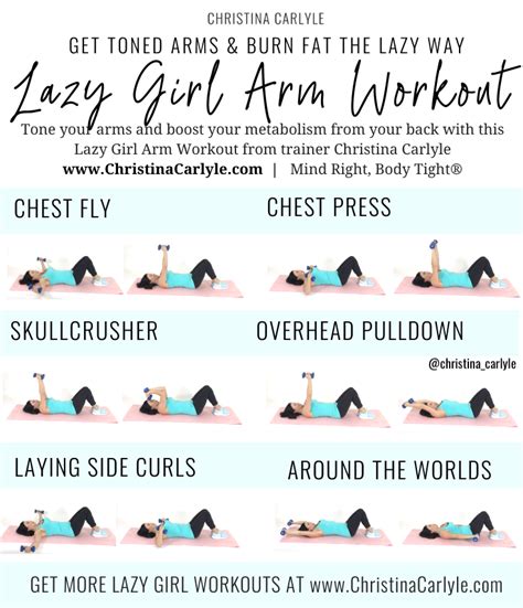 Lazy Girl Arm Workout For Tight Toned Arms The Easy Way Artofit