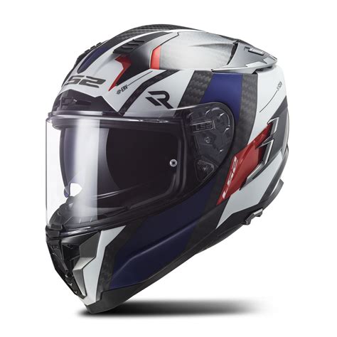 LS2 FF327 CHALLENGER Full Face Helmet Alloy White Blue Red Get 10