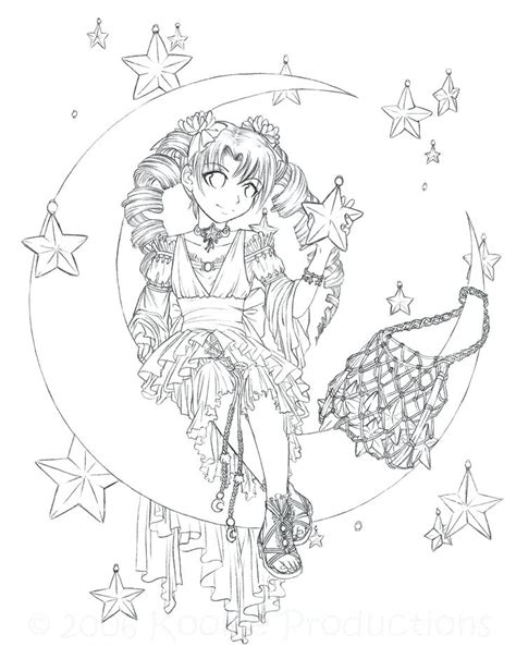 anime coloring pages for adults at free printable colorings pages to print