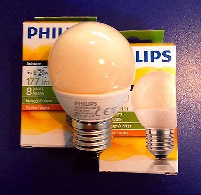 Philips Energy Softone Flame Sparlampe In Tropfenform E W Ebay