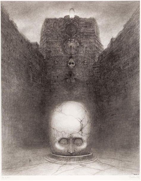 Zdzislaw Beksinski Polish Mar Shapiro Auctions