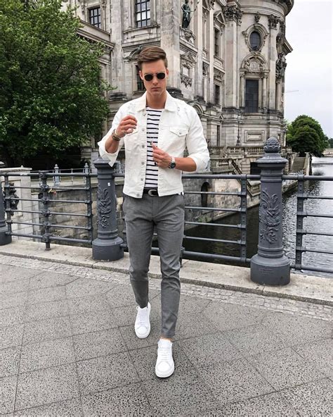 Arriba 103 Foto Como Combinar Un Pantalon Blanco De Mezclilla Hombre