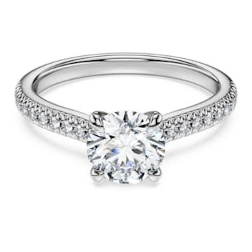 Bague Solitaire Eternity Diamants Cr S En Laboratoire Ct Tw