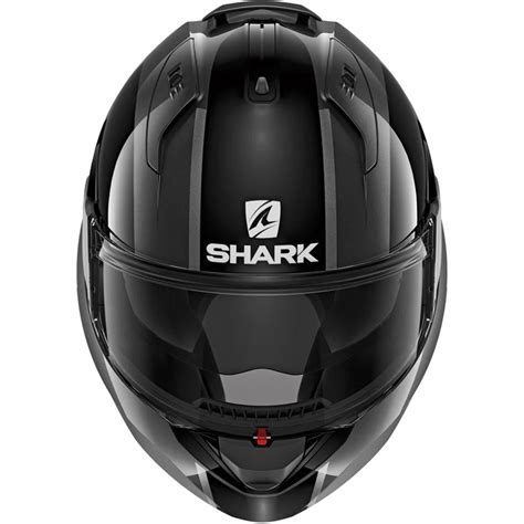 Capacete Shark Evo Es Endless Aka Preto Cinza Brilho Grid Motors