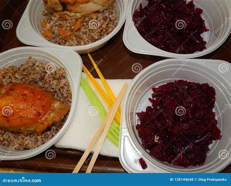 Food in the Restaurant Ethnic Stock Photo - Image of food, cuisine ...