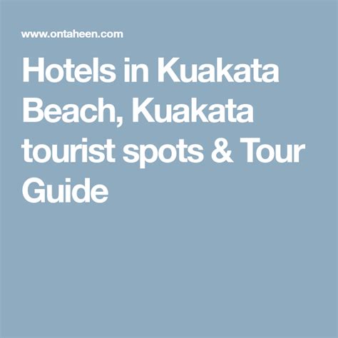 Hotels in Kuakata Beach, Kuakata tourist spots & Tour Guide