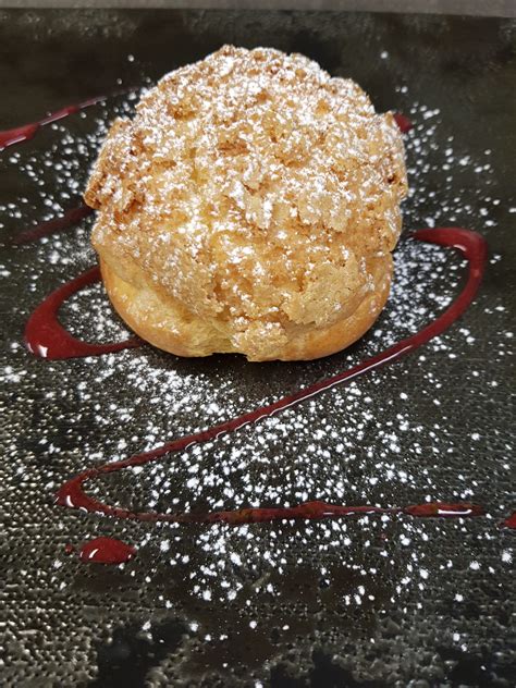 LE CHOUX CRAQUELIN La recette de notre chef hôtel Mendi Alde