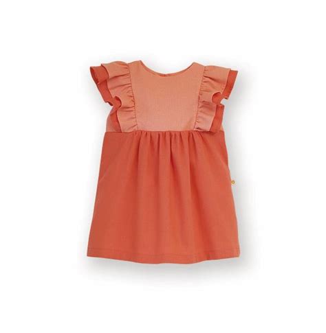 Vestido Infantil Amarílis Linho Misto Sustentável Pappus