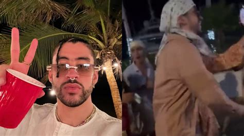 Lo mandó a volar Bad Bunny explota y lanza teléfono de fan por los