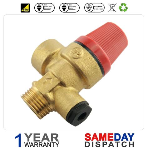 Vaillant Boiler Pressure Relief Valve PRV 190728 190751 NBS