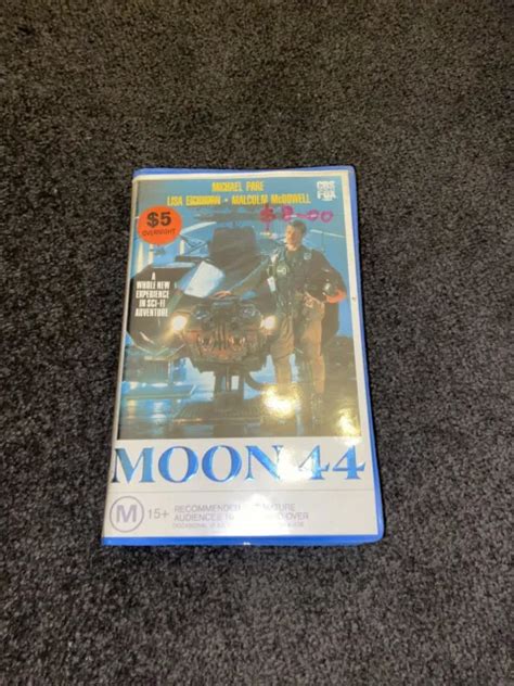 RARE VHS VIDEO Tape MOON 44 Big Box Clamshell Ex Rental EUR 6 06