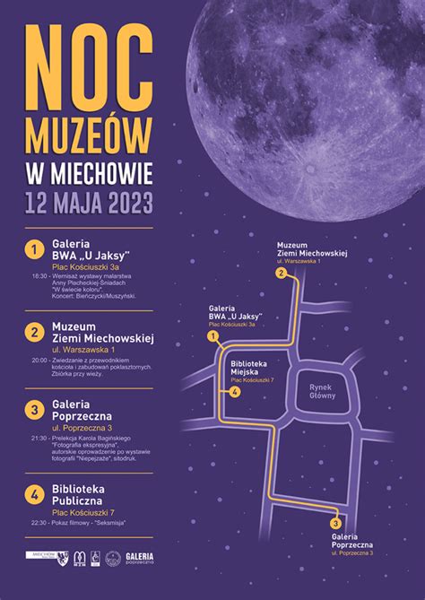 Zaproszenie na Noc Muzeów Muzeum Ziemi Miechowskiej