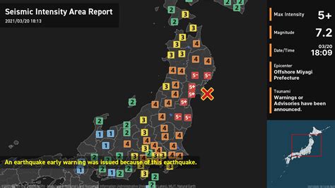 Tsunami Advisory Issued In Japan After 7 2 Earthquake Off Northeast