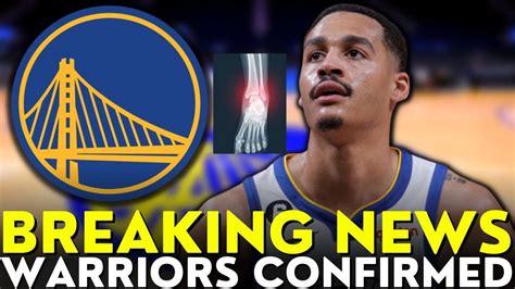 💥 Breaking News Complicated Situation Poole Update Warriors News Golden State Warriors News