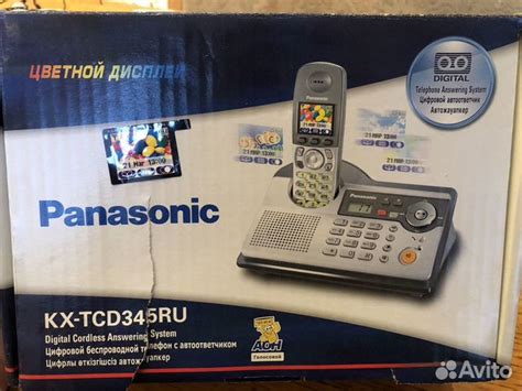Радиотелефон Panasonic KX-tcd345ru купить в Москве | Электроника | Авито