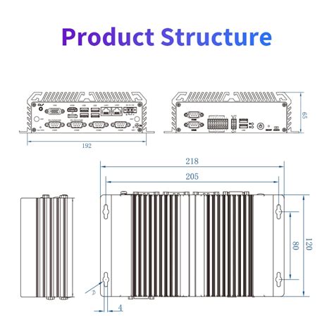 V Wide Voltage Lan Windows Win Industrial Computerj I U