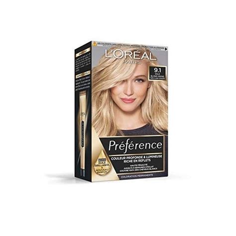 LOréal Paris Préférence Coloration Permanente Cheveux Nuance Osl