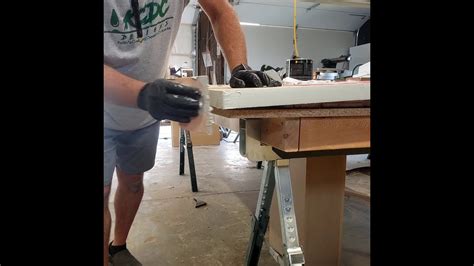 How To Bondo A Drop Edge To Prep For Epoxy Countertops Kcdc Designs