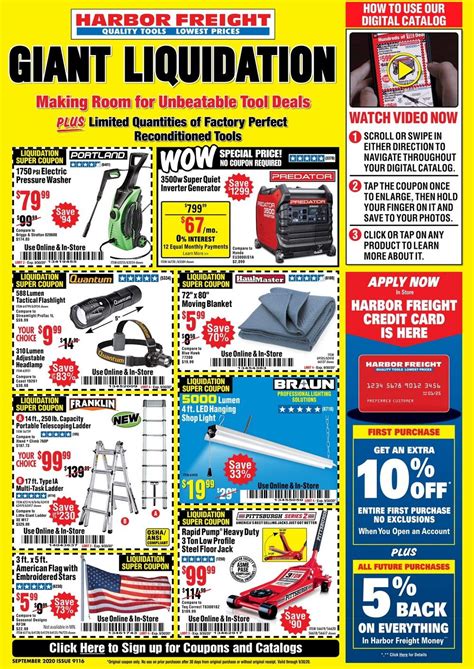 Harbor Freight Flyer Sale Sep 01 Sep 30 2020