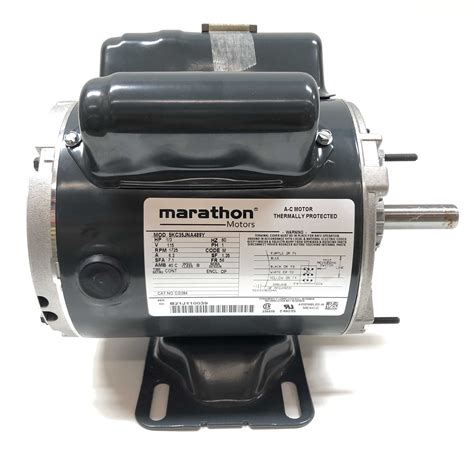 kcjnay marathon motor  hp  ph   hz  rpm cg